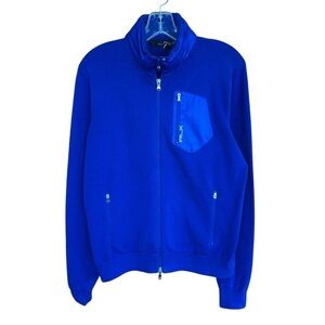 Ralph Lauren RLX Cobalt Royal Blue Jacket with Hood, Medium